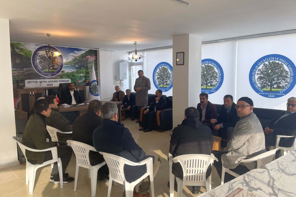 Zırıkanlılar Başkanı İrfan Bucak İstanbul Zirikanlar Derneği Ziyareti